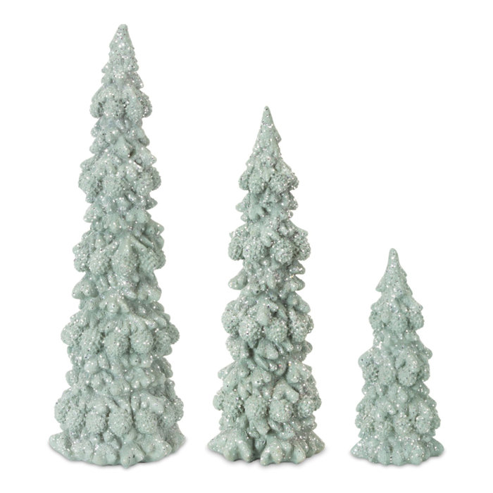 The Holiday Aisle® 6 Piece Resin Tree Set Wayfair